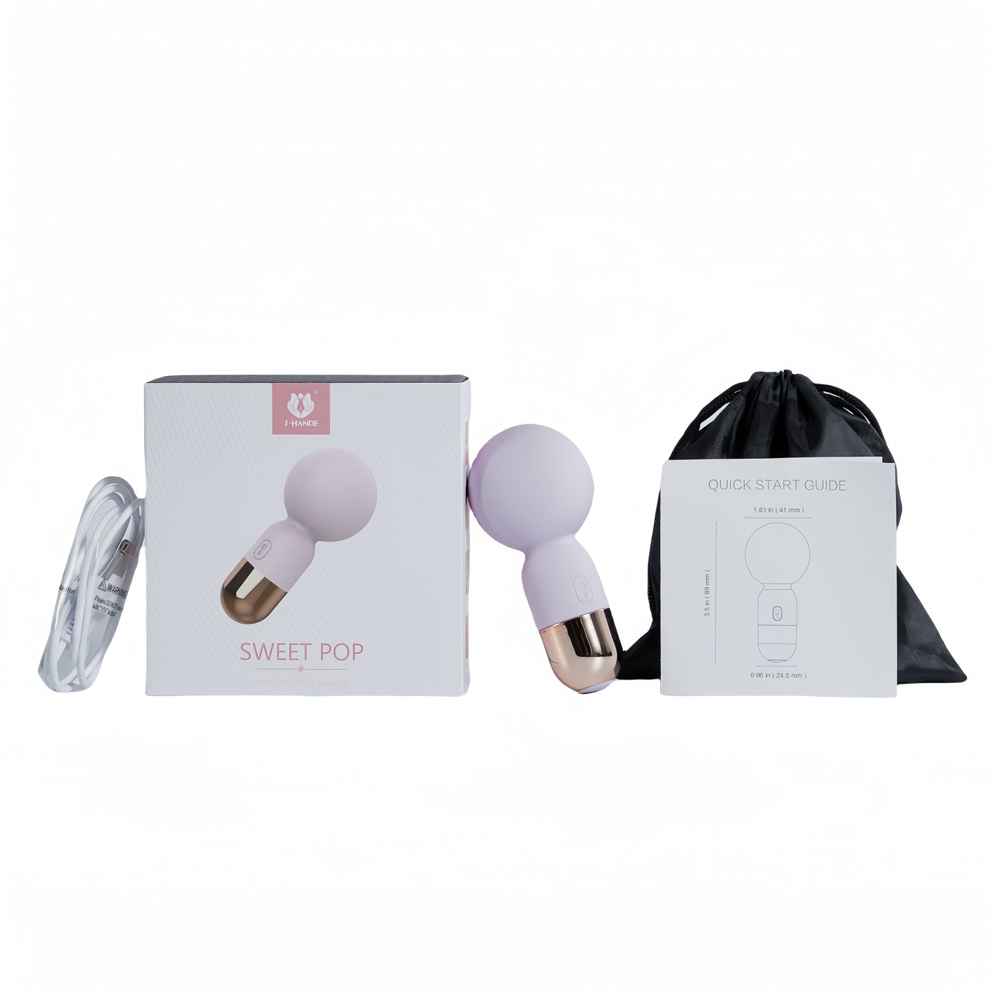Candy AV Wand Vibrator:Mini