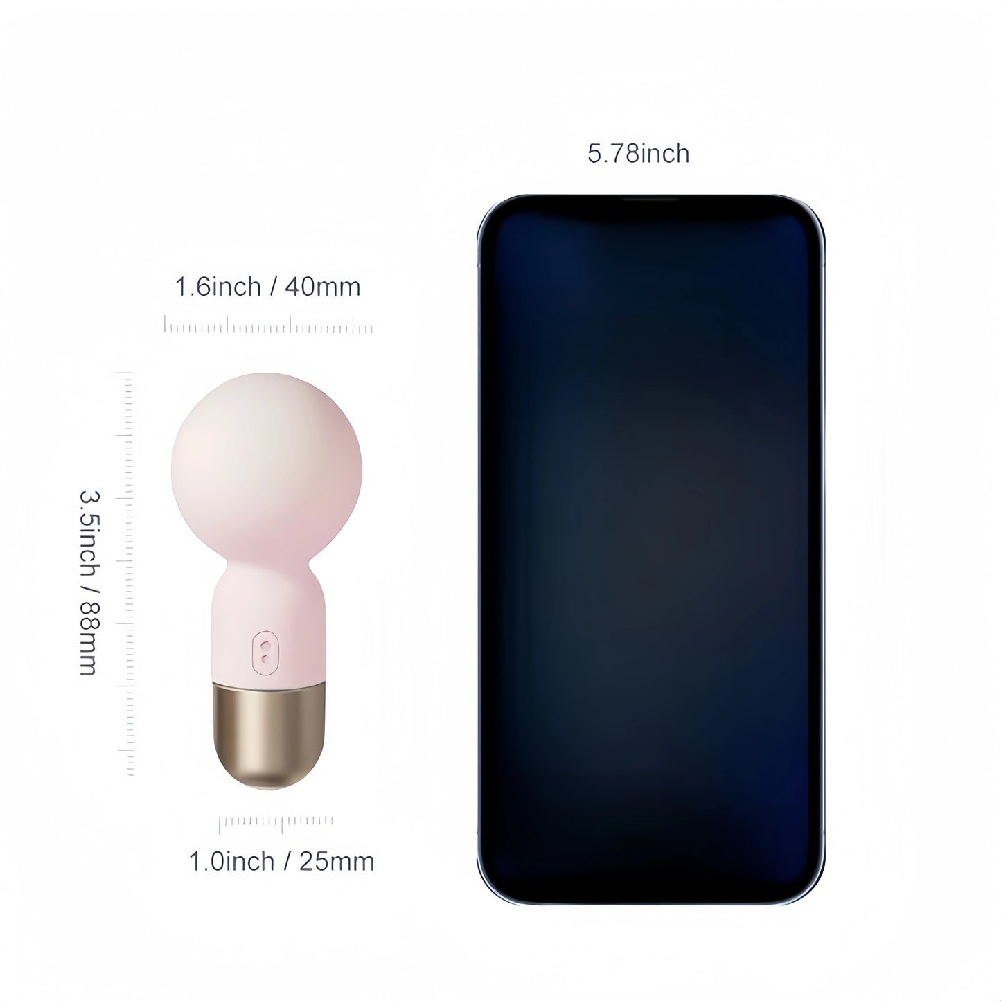 Candy AV Wand Vibrator:Mini